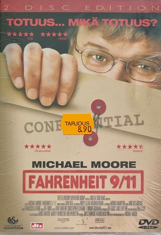 FAHREINHEIT 9/11 DVD (2 DISCS)