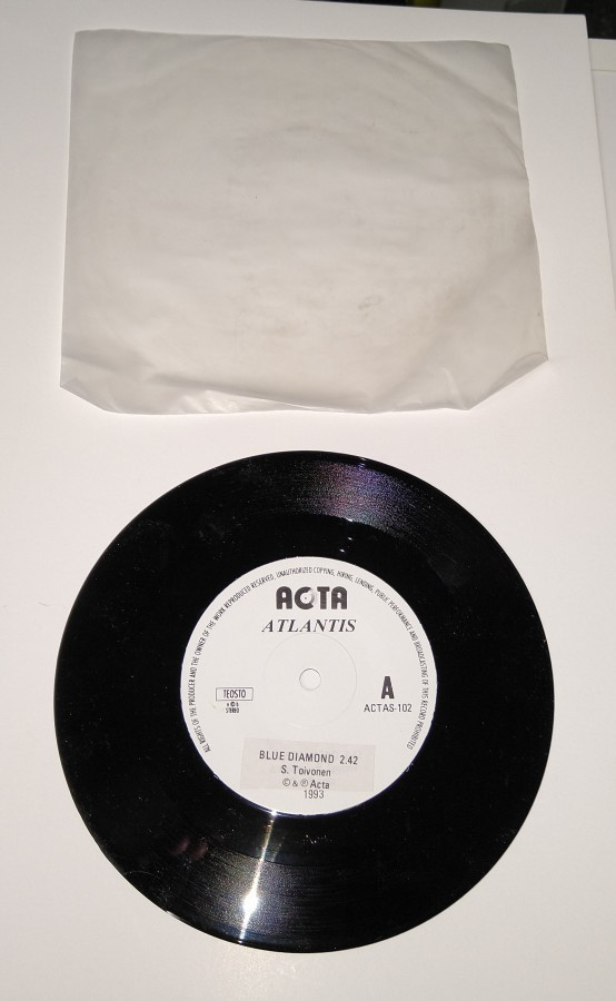 ATLANTIS BLUE DIAMOND 7" SINGLE ACTAS-102