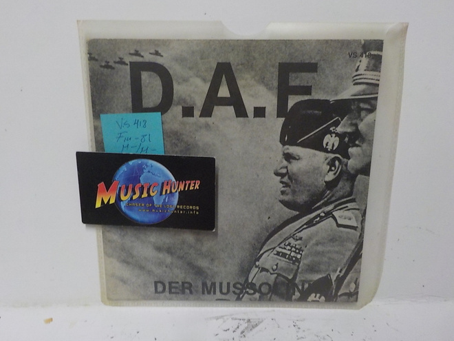 D A F - DER MUSSOLINI M-/M- SUOMI 1981 7"