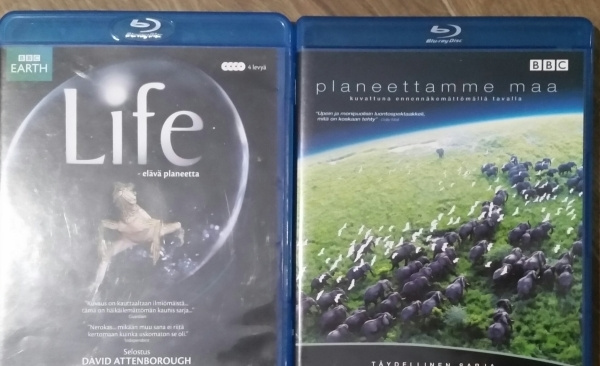 Life - Elävä planeetta + Planeettamme Maa -8Blu-Ray