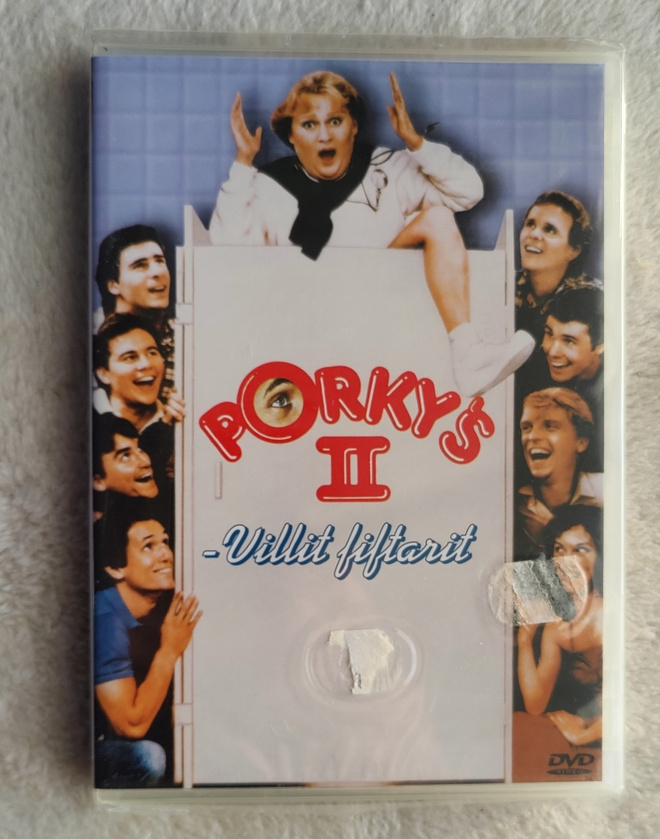 Porky's II  villit fiftarit dvd ( uusi )
