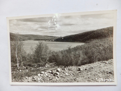 VANHA Postikortti Lappi Utsjoki 1957