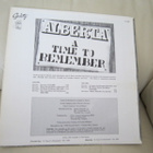 Alberta : A Time to Remember LP Canada 1970 DL 300 - pikkukuva 2