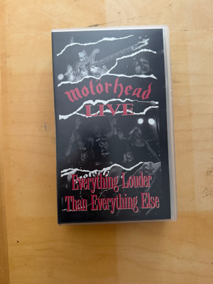 Motörhead live  VHS