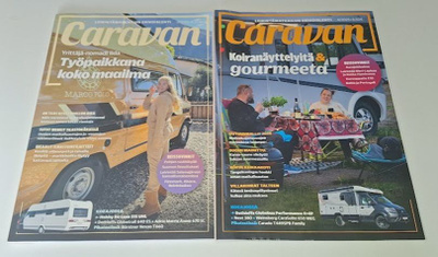 Caravan lehti (leirintämatkailu/opas)
