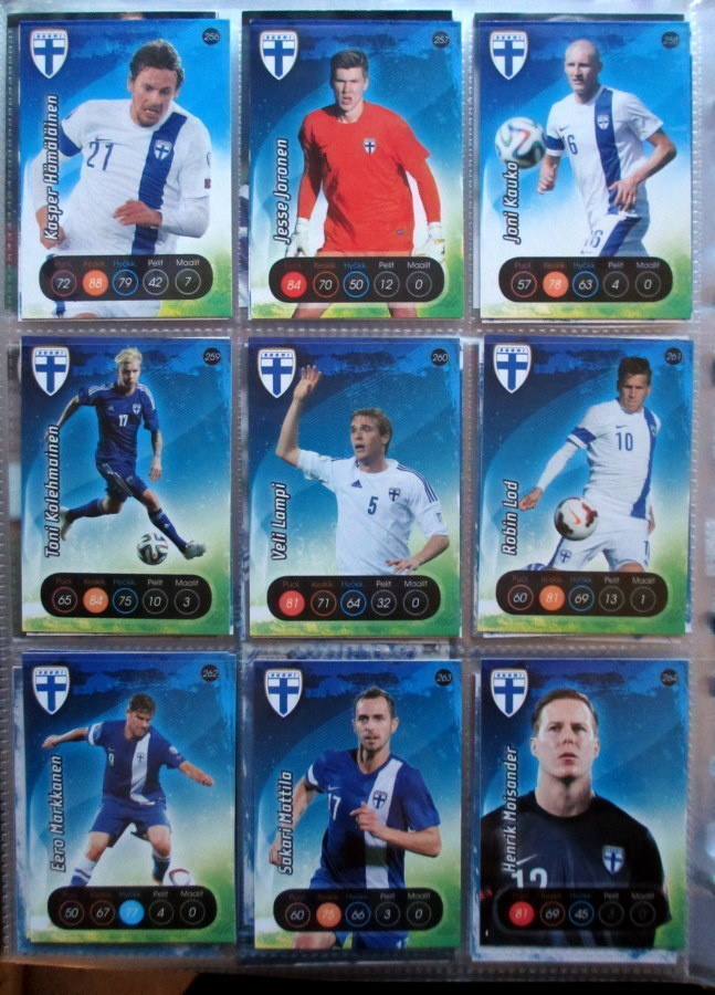 FunFair Huuhkajat / Helmarit jalkapallo kortteja