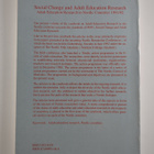 Social change and adult education research : adult educat... - pikkukuva 2