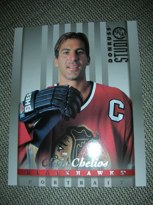 Donruss studio 28 Chris Chelios