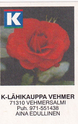 Vehmersalmi, K - Lähikauppa Vehmer    s67