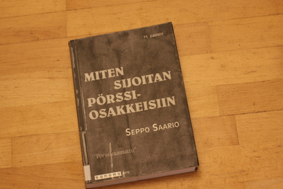 Seppo Saario Miten sijoitan pörssiosakkeisiin 11 painos #10