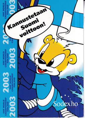 Jääkiekko, MM- kisat 2003. piirros. , e256