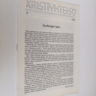 Kristiyhteisö 3/1983 : Syyshengen laulu - pikkukuva 1