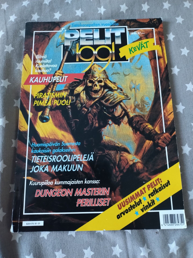 Tietokonepelien vuosikirja PELIT 1991 kevät