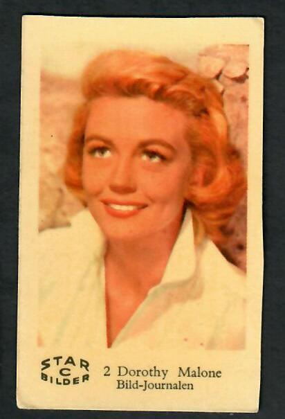 Keräilykuva - Dorothy Malone Star C Bilder 2