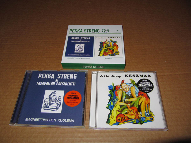 Pekka Streng 2-CD BOXI:Magneettimiehen Kuolema/Kesämaa  2012