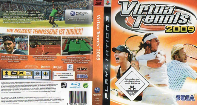 Virtua Tennis 2009	(44 340)	k		PS3					tennis