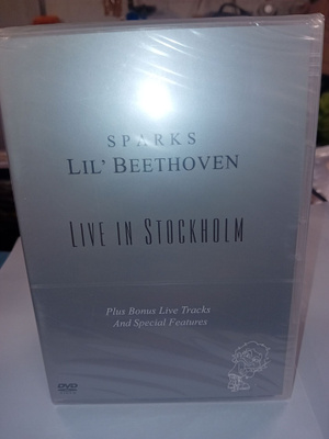 DVD Sparks : Lil' Beethoven  - Live in Stockholm ( UUSI )