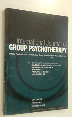 The American Group Psychotherapy Association : Internatio...