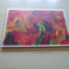 Uusi abstrakti puutaulu 20 cm x 30 cm - pikkukuva 1