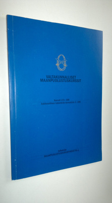 Valtakunnalliset maanpuolustuskurssit 171-180 ; aakkosell...
