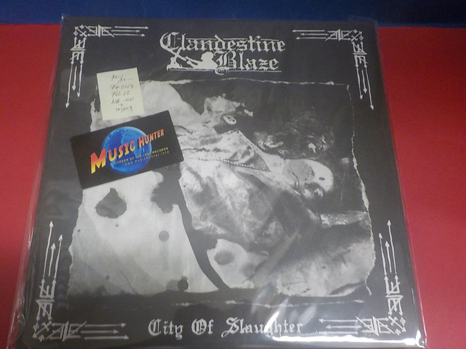 CLANDESTINE BLAZE - CITY OF SLAUGHTER M-/M- LP