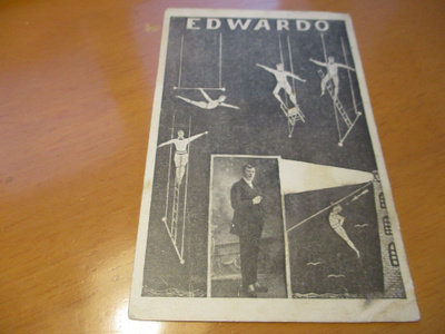 Sirkus Edwardo * vanha suomalainen pk