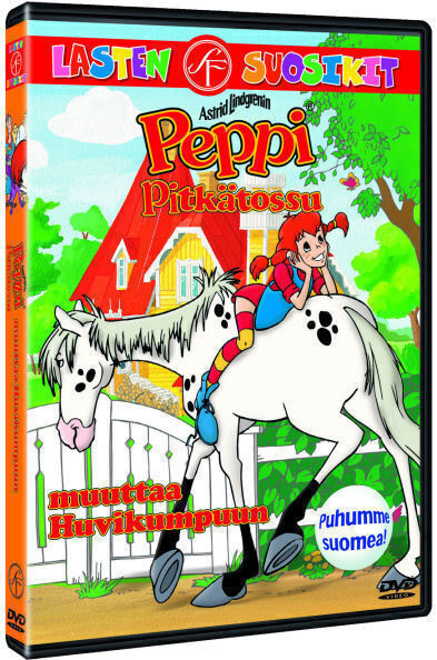 Peppi Pitkätossu muuttaa Huvikumpuun (R2) (DVD)