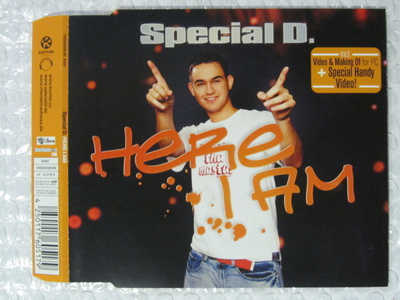 Special D. • Here I Am CD Maxi-Single