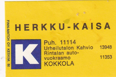 Kokkola, Herkku - Kaisa   b584