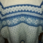 Norjalainen villapusero Norway wool koko M 100% villaa va si - pikkukuva 3