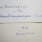 Uusikaarlepyy kirkko 1994 ja mv kuva Olavinlinna 1951 - pikkukuva 2