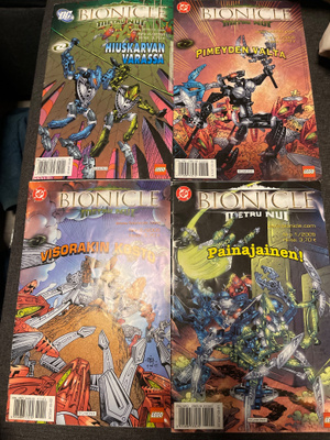 Lego Bionicle sarjakuvalehdet 10kpl