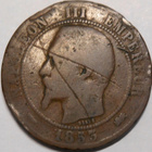 Ranska. 10 centimes 1853D. - pikkukuva 1