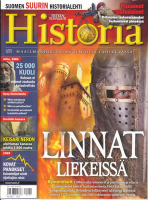 Tieteen Kuvalehti HISTORIA 4/2019 Linnat liekeissä