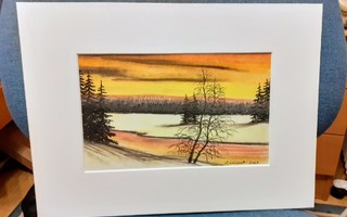 Juhani Laapotti "Metsämaisema"