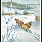Joulupostimerkki 1,10mk (1984) Sysmä kortilla kaunis - pikkukuva 2