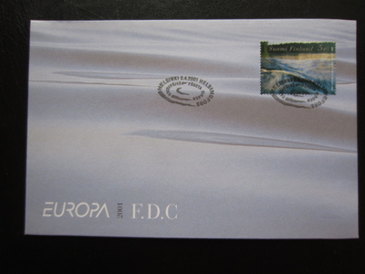 FDC 2001 Eurooppa-merkki