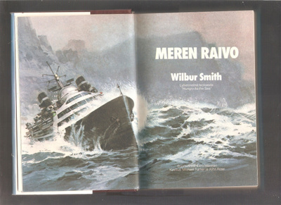 Smith, Wilbur: Meren raivo, Valitut kirjavaliot 1980,skp,K3
