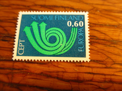 suomi pm 0,60 europa cept käyttämätön