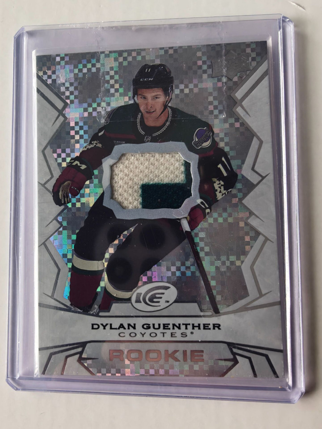 Dylan Guenther 2022-23 UD Ice Rookie Jersey