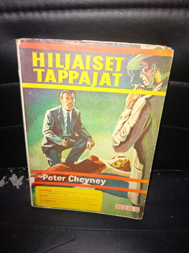 Peter Cheyney : Hiljaiset tappajat ( SIS POSTIKULU )