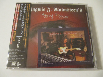 Yngwie J. Malmsteen's Rising Force  Attack!!Japani CD OBI