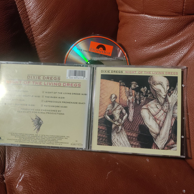 DIXIE DREGS -night of the living dregs CD.