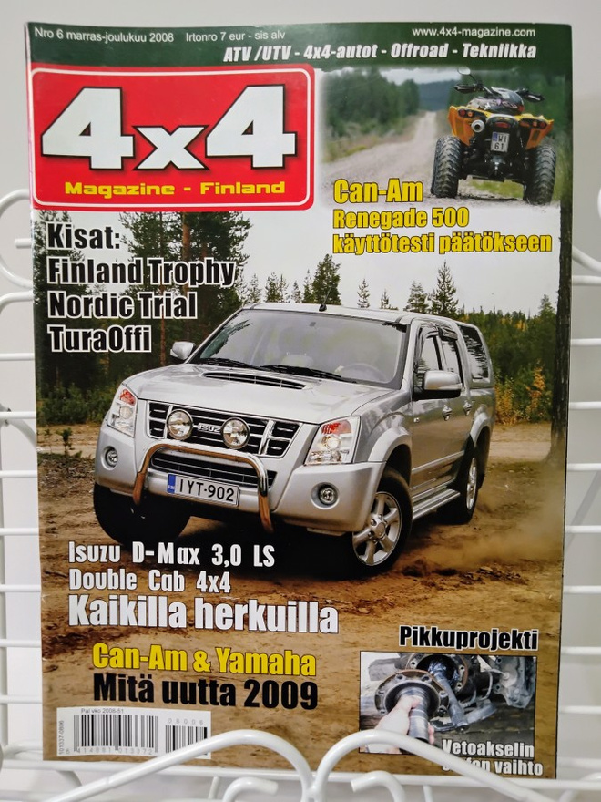 4x4 Magazine  Nro 6 marras-joulukuu 2008