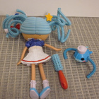 Vintage Lalaloopsy Silly Hair nukke + lemmikki - pikkukuva 3