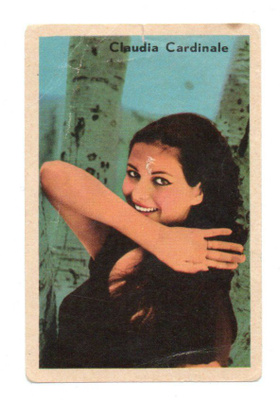 Purkkakuva Hellas Filmitähti-sarja  n:o 88 CLAUDIA CARDINALE