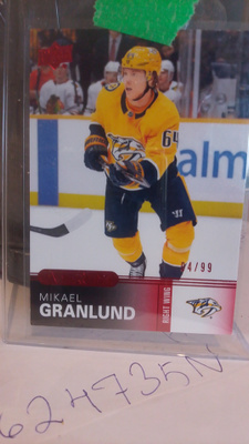 Upper deck overtime red Granlund!/99!