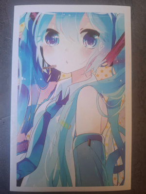 Anime postikortti