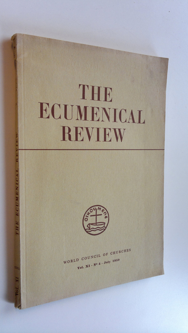 W.A. (edit.) Visser 't Hooft : The Ecumenical review - A ...