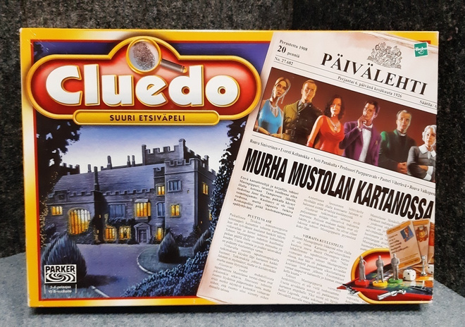 Cluedo Suuri etsiväpeli.Vuodelta 2000 huippukunto